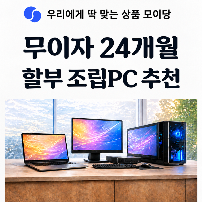 무이자 24개월 할부 조립PC 추천 | 컴퓨터연구소 RTX 5060 Ti 게이밍 PC 비교