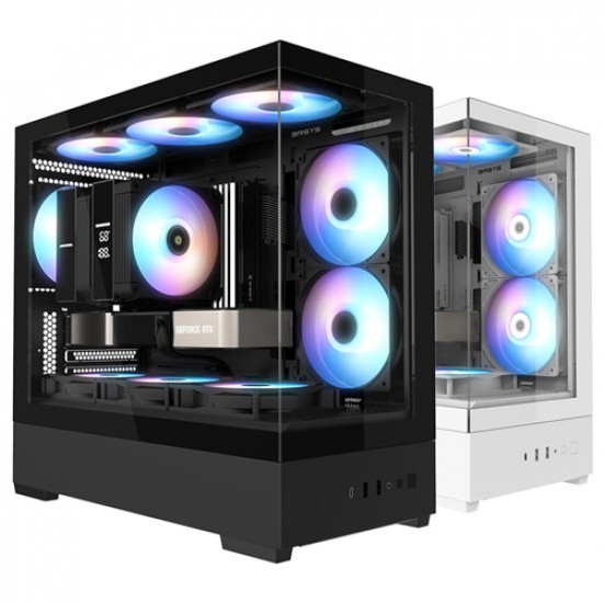 3RSYS L200 블랙·화이트 케이스 특징 정리｜강화유리 디자인과 410mm VGA 호환성