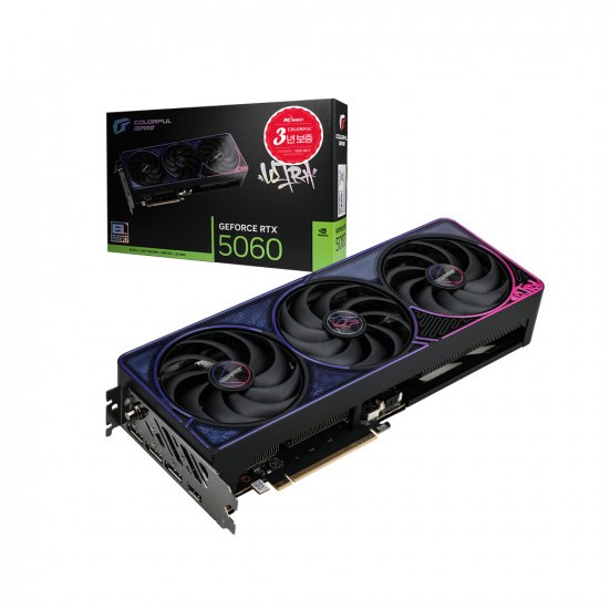 COLORFUL iGame 지포스 RTX 5060 ULTRA OC D7 8GB 피씨디렉트 스펙 분석｜GDDR7·2580MHz OC·3팬 그래픽카드