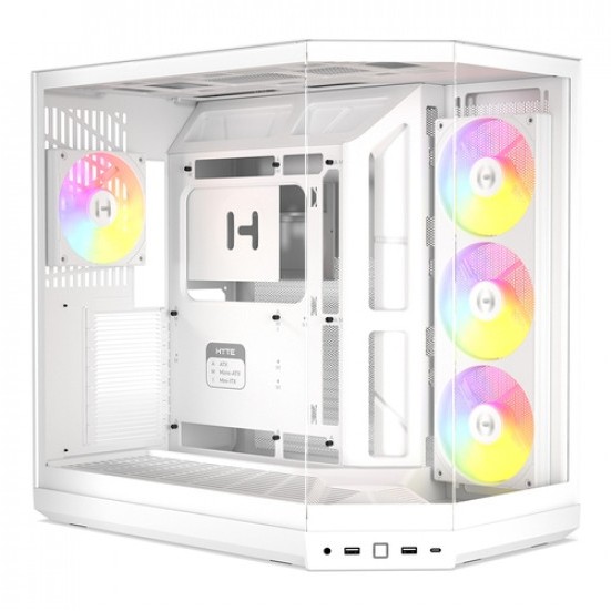 HYTE Y50 RGB 케이스 특징 정리｜5가지 컬러·ARGB 4팬·360mm VGA 지원
