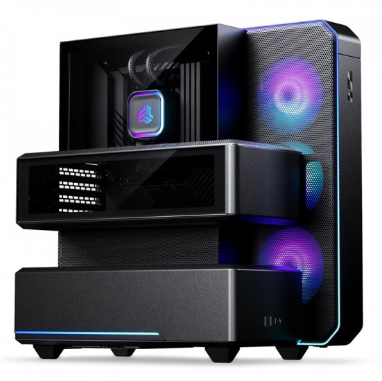 Phanteks EX5 PLUS｜358mm GPU·ARGB 팬 4개·360mm 수랭 구성 강조한 쇼케이스형 튜닝 케이스 분석