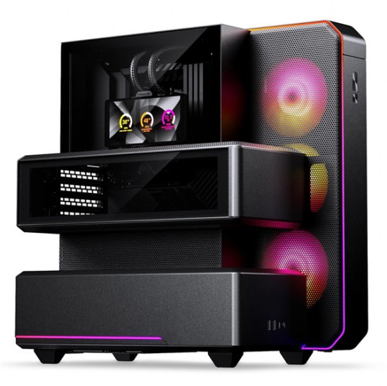 Phanteks EX5 MAX｜358mm GPU·ARGB 팬 4개·커스터마이징 디스플레이 지원 튜닝 케이스 분석